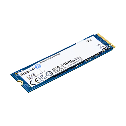 Kingston NV3 PCIe 4.0 NVMe 1TB SSD Gen 4x4, 6,000MB/s speed | SNV3S/1000G