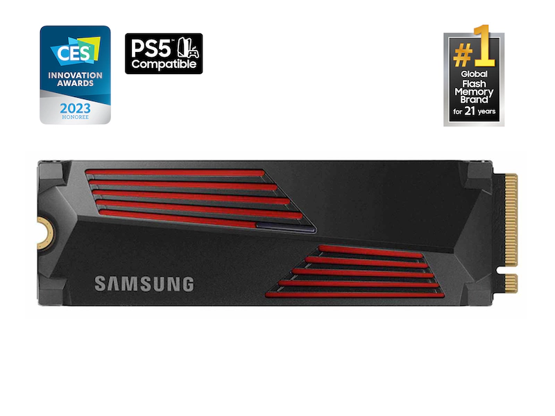 Samsung 990 PRO 4TB With Heatsink PCIe 4.0 NVMe™ SSD