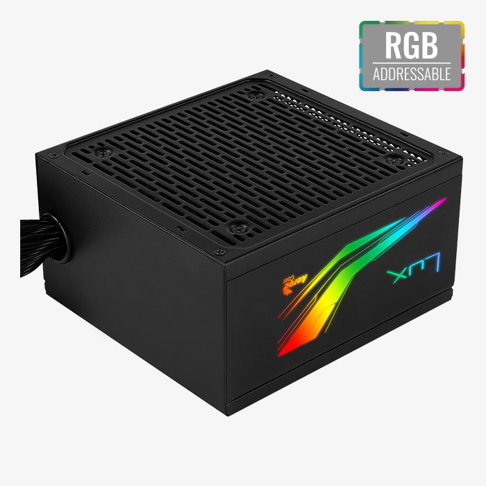 Aerocool LUX RGB 750W RGB 80Plus 230V EU Bronze Power supply | ACPB-LX75AKC.13