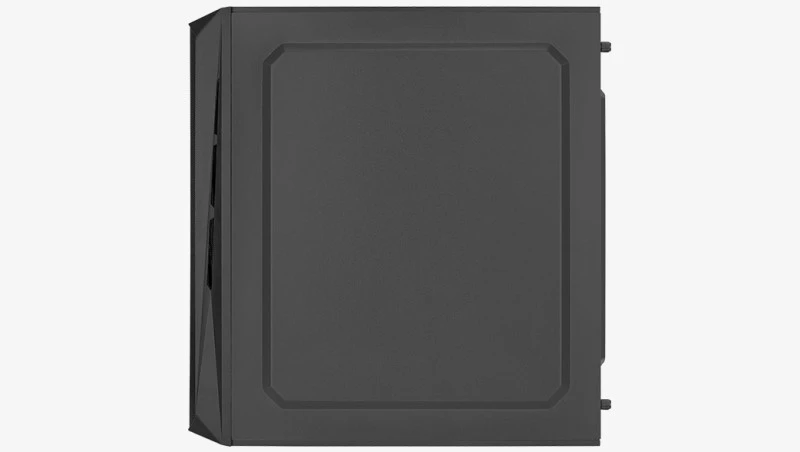 Aerocool CS-107 MINI TOWER CASE, ACRYLIC SIDE PANEL, 120m FRGB fans x 3 included | CS-107-A-BK-v2