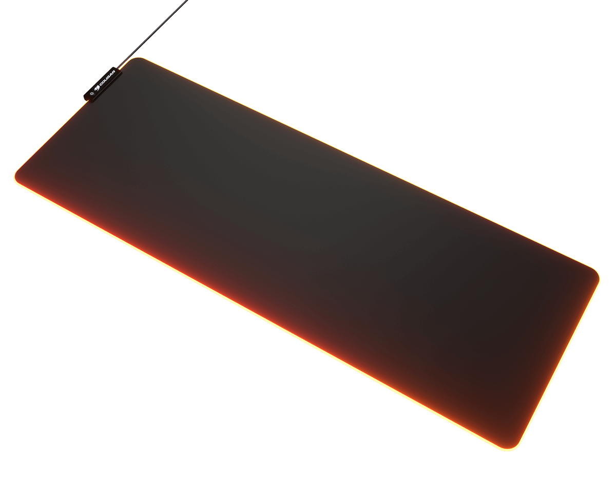 COUGAR NEON X RGB Gaming RGB Mouse Pad, 80 x 30 cm, HD Texture Design