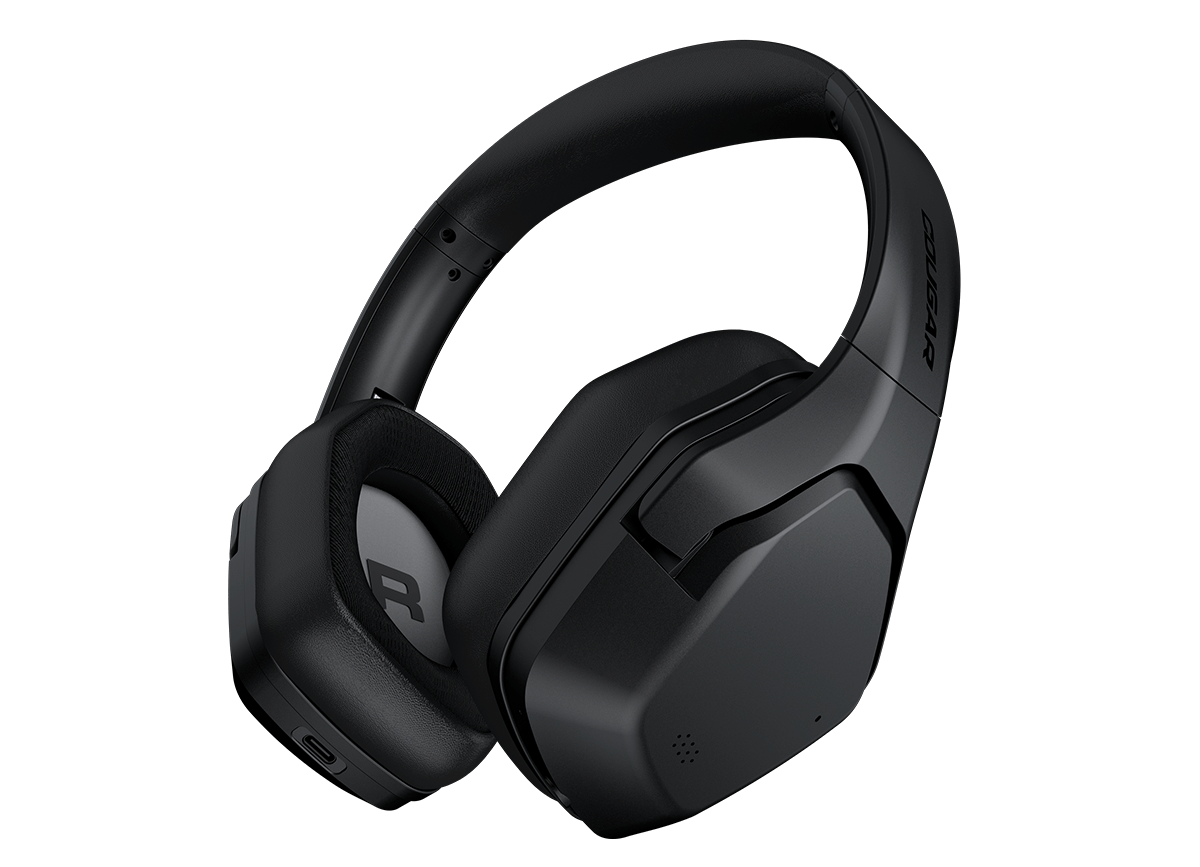 COUGAR Spettro Bluetooth/Wireless and 3.5mm wired mode Gaming Headset, with the Active Noise Cancellation