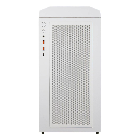 COUGAR Uniface RGB mid-tower case up to 360mm top panel water cooling support 2xPre-installed Fans - White | 385C780.0002