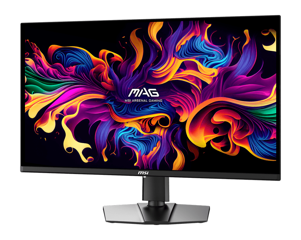 MSI MAG 321UP QD-OLED, 3840x2160 (UHD), QD-OLED panel, 165Hz refresh rate, and rapid 0.03ms (GtG) response time | 9S6-3DD39T-019