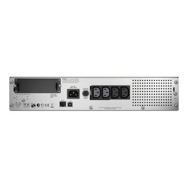 APC | SMT750RMI2U Smart-UPS, Line Interactive, 750VA, Rackmount 2U, 230V, 4x IEC C13 outlets, SmartSlot, AVR, LCD