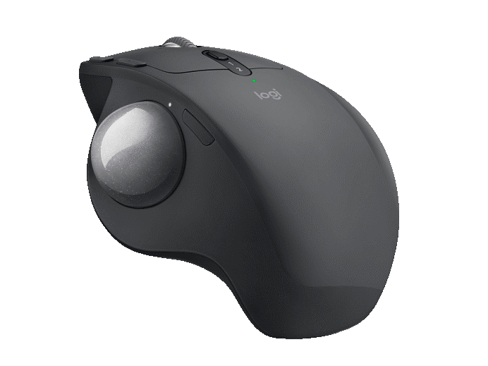 Logitech MX Ergo Advanced Wireless Trackball, 0 or 20° tilt angle, up to 2048 dpi, 8 buttons