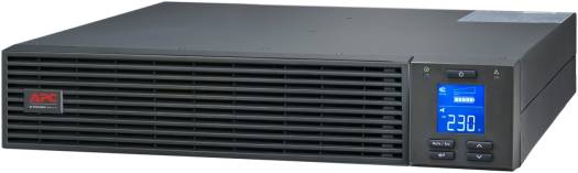 APC | SRV3KRI SRV RM 3000VA Easy Online UPS, 230V Output Voltage, Without Rail Kit, 2400W Rated Power, 1.48m Cable Length, IEC 60320 C20 Plug Standard, 2U Rack Unit, Black