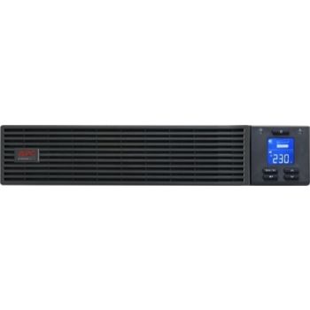 APC  | SRV1KRILRK SRVS RM 1000VA Online Easy UPS, Extended Runtime Battery Pack, Rail Kit, 230V Output Voltage, 800 Watts Power Capacity, 4U Rack Height, Black