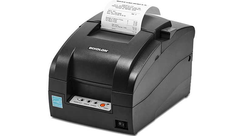 Bixolon SRP-275III, 3 inch Impact Dot POS Dot Matrix Receipt Printer Fast printing speed up to 5.1 lps,Anti-jam technology