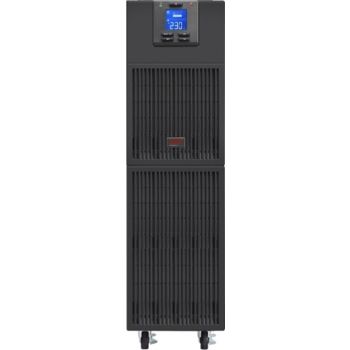 APC | SRV6KI Online SRV 6000VA Easy UPS, 230V Output Voltage, Tower Type, 6000W Rated Power, Hard Wire 3-Wire Input Connections, 40 - 70Hz Auto Sensing, Black