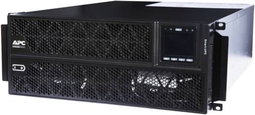 APC  | SRTG6KXLI RT 6kVA Smart UPS, 230V Input Voltage, Rack Mounted With Kit, Lead Acid Battery Type, 2 IEC 60320 C13 / 1 IEC 60320 C19 Connection, 239W Charger Power, 1 Extended Runtime, Black