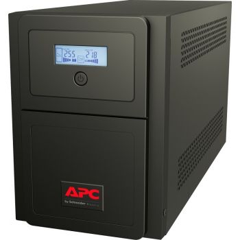 APC | SMV1000I-MSX SMV 1000VA Easy UPS, Universal Outlet, UK Power Cord, 230V Input Voltage, 700W Rated Power, Not Rack Mountable, Black