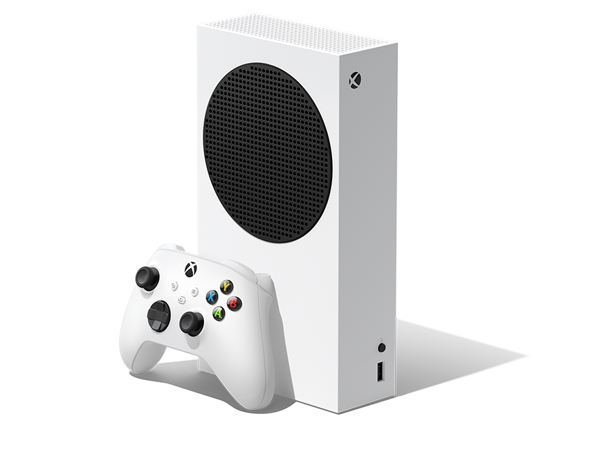 XBOX Series S 512GB Gaming Console White, CPU 8X Cores, GPU. 4 TFLOPS, 20 CUs, 10GB GGDR6 Memory