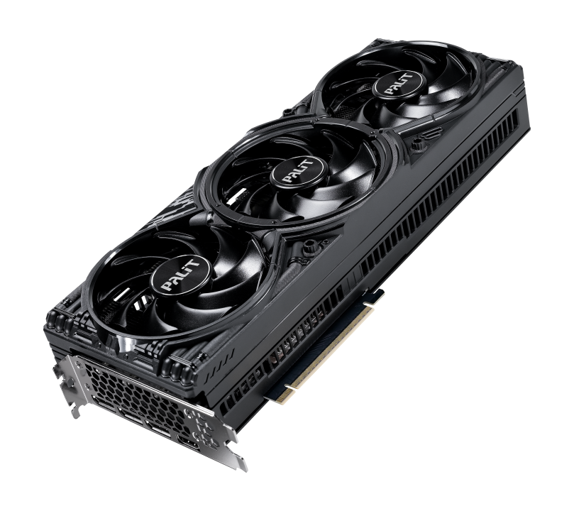 Palit NVIDIA GeForce RTX 5080 GamingPro Graphic card, DLSS 4, 16 GB GDDR7, 10752 CUDA Cores, 30 Gbps 256 bits 2617 MHz, PCI-E 5.0, Blackwell Architecture, Black | NE75080019T2-GB2031A