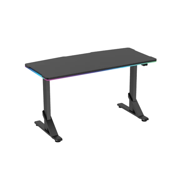 Navodesk APEX Coredesk Manual Height Adjustable Gaming Desk, RGB lighting