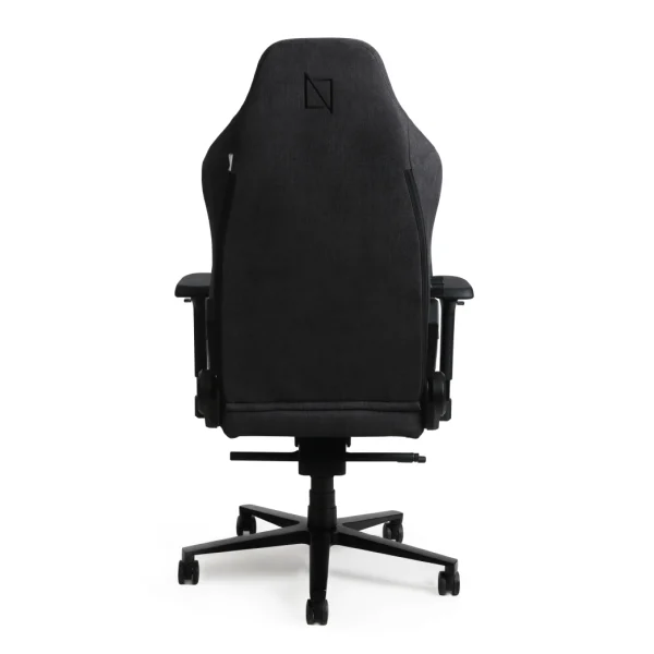 Navodesk APEX Chair – Soft Fabric  Ergonomic Design Gaming & Computer Chair Memory Foam Pillows & Magnetic Headrest Built-in Adjustable Lumbar Support & 4D Armrests,Built-in Adjustable Lumbar Support & 4D Armrests, Weight Capacity 135 Kgs  - Carbon Black