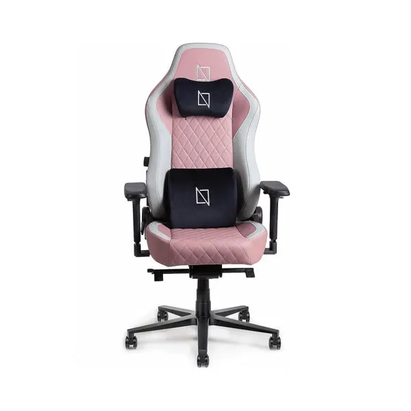 APEX Nexus Chair – CloudLeather, 4D Metal Armrest, Magnetic Memory Foam Headrest & Lumbar Support | Pink