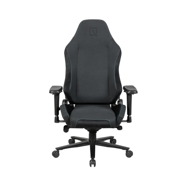 APEX CORE  Soft Fabric Gaming Chair, 4D Armrests, Class 4 Hydraulics, 90-135° recline,Lumbar and Neck Pillows for extra support _ Black