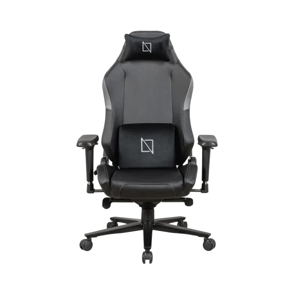 APEX CORE - Cloud Leather Gaming Chair, 4D Armrests, Class 4 Hydraulics with a 5 Star Wheelbase Tilt Mechanism with a 90-135° recline,Lumbar and Neck Pillows support - Gray