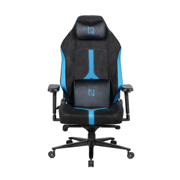 APEX PRO EVO Edition Gaming Chair, Ergonomics Memory Foam Pillows & Magnetic Headrest Built-in Adjustable 4-Way Lumbar Support & 4D Armrests - Miami Blue