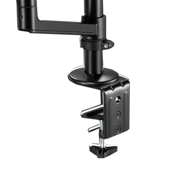 Avodesk Control Monitor Arm Model L With Laptop Tray Dual - Black | CTRL-L-BK