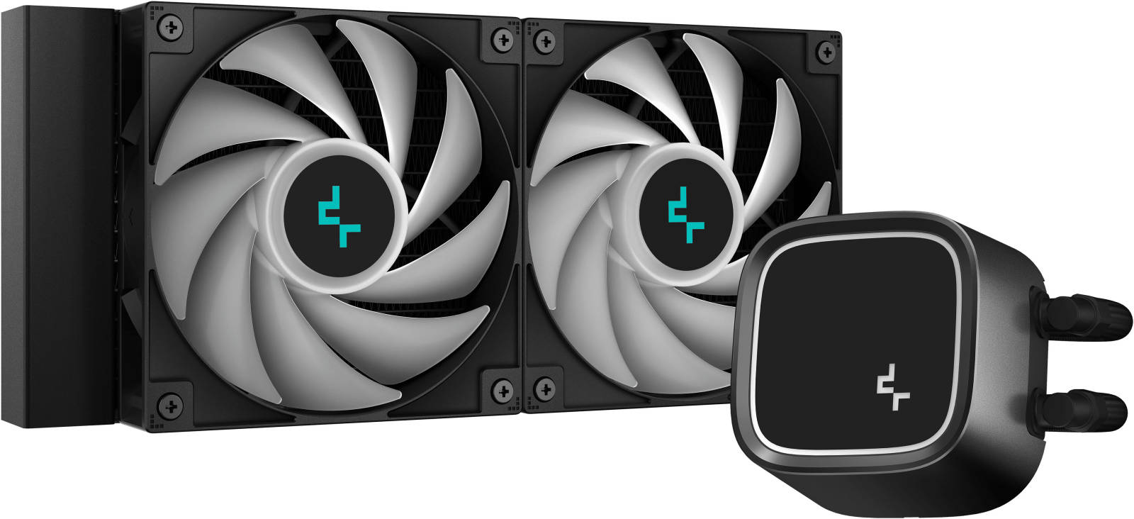 Deepcool LE520 aRGB AIO Liquid CPU Cooler, 240mm Radiator, 2x High-Performance aRGB Fans | R-LE520-BKAMMN-G-1