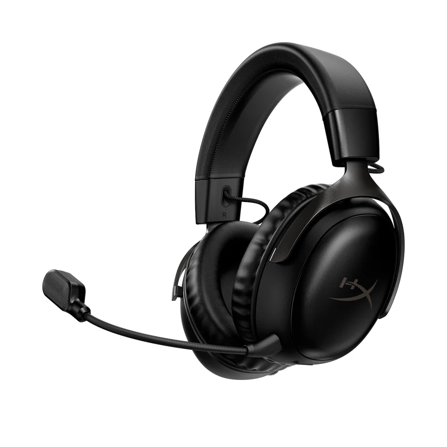 HyperX Cloud III Wireless - Gaming Headset, Up to 120-Hour Battery Life, Ultra-Clear Microphone | Black