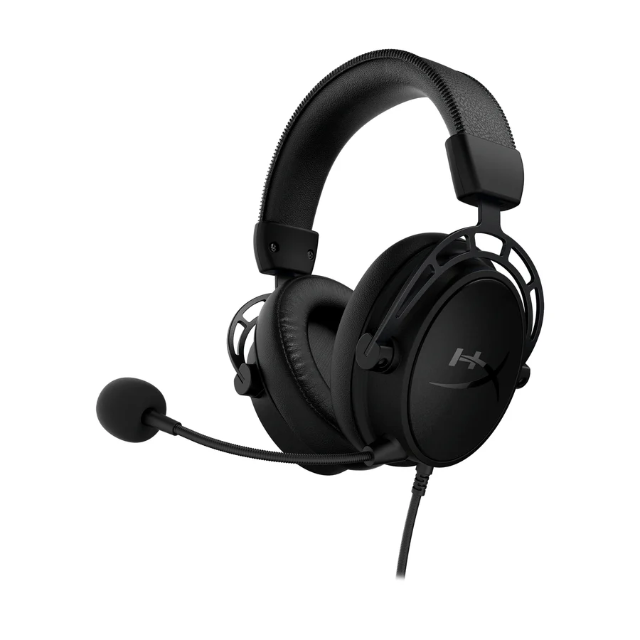 HyperX Cloud Alpha S - Gaming Headset,  Virtual 7.1 surround sound, Leatherette and fabric ear cushions | Black