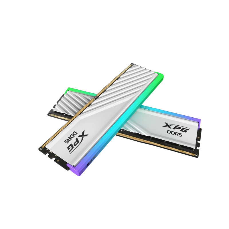 Adata XPG Lancer Blade RGB 32GB (2x 16GB) DDR5 Desktop Memory, 6000MT/s Memory Speed | AX5U6000C3016G-DTLABRWH