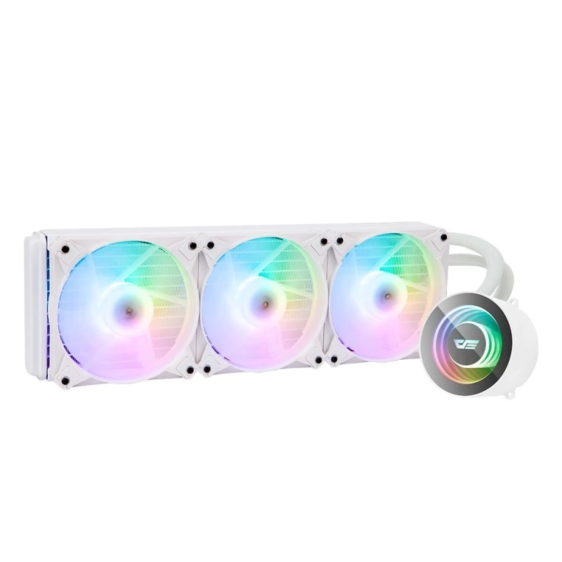 darkFlash Twister DX360 V2.6 360 mm ARGB Liquid CPU Cooler – PWM Fans 800‑1800 RPM, Copper Water Block, Intel/AMD Support