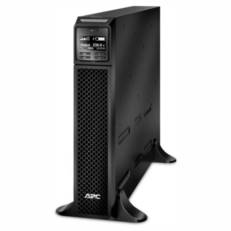 APC Smart-UPS SRT 1500VA, 230V, 1.5kVA/1.5kW, Online Double-Conversion, Tower, Lead-Acid Battery, 6x IEC C13, 1.83m Cable, Black | SRT1500XLI
