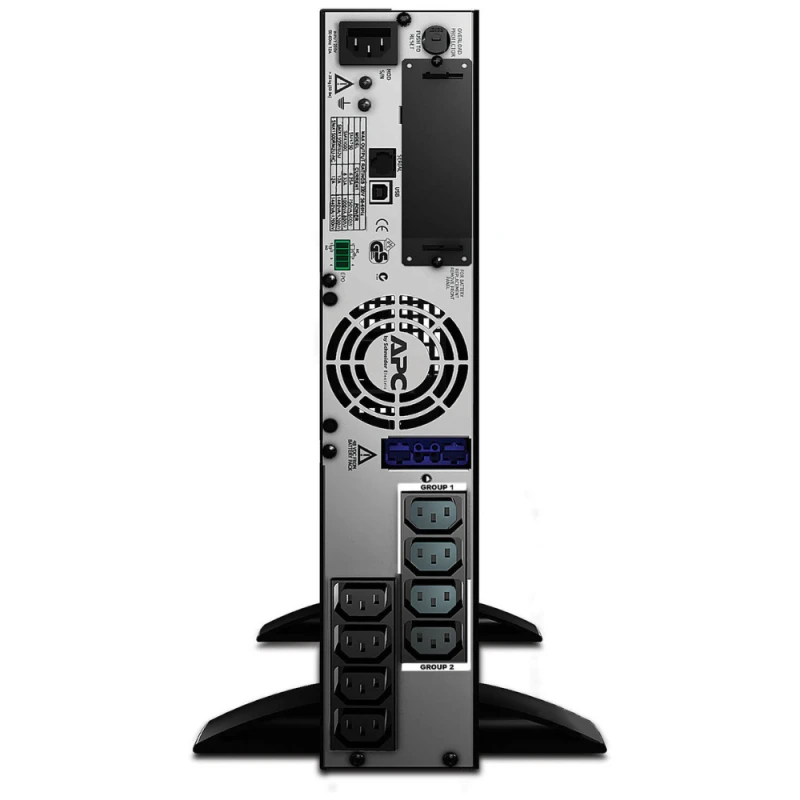 APC SMX1000I Smart-UPS X, 1000VA/800W, 230V, Line-Interactive, Pure Sine Wave, 2U Rack/Tower