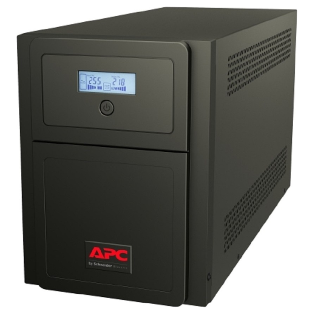 APC | SMV2000AI-MSX SMV 2000VA Easy UPS, Universal Outlet, UK Power Cord, 230V Input Voltage, 1400W Rated Power, Not Rack Mountable, Black