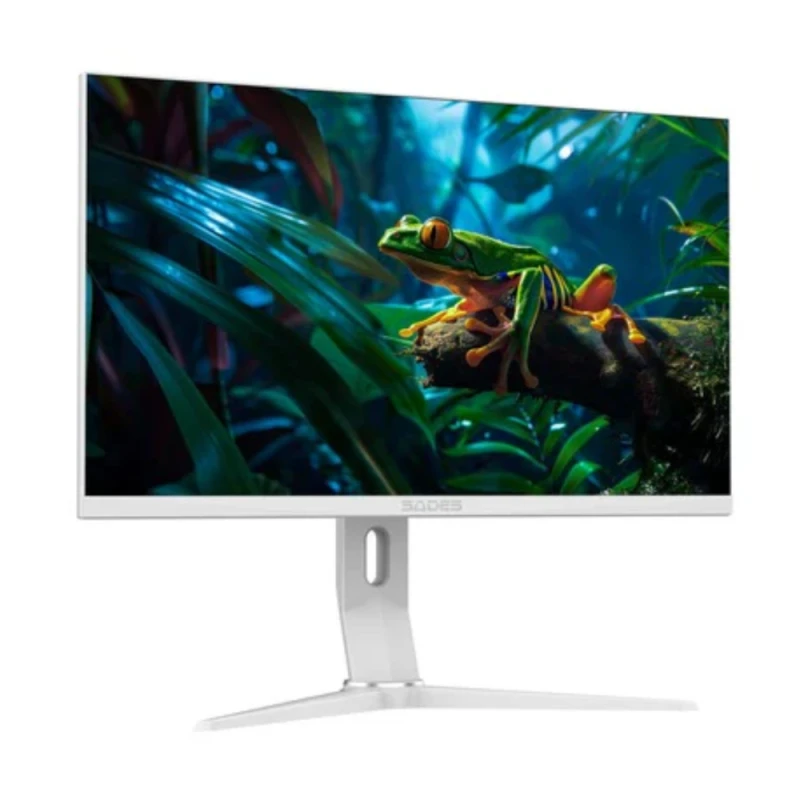 Sades AP-FROG 27” QHD Gaming Monitor – White, 180Hz, 0.3ms, IPS, RGB Backlight, A-HC02Q27W