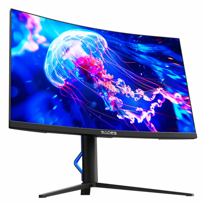 Sades BX-Jellyfish 27” Curved Gaming Monitor – 280Hz, 0.5ms, HDMI 2.1, FHD, SA-HC03F27B