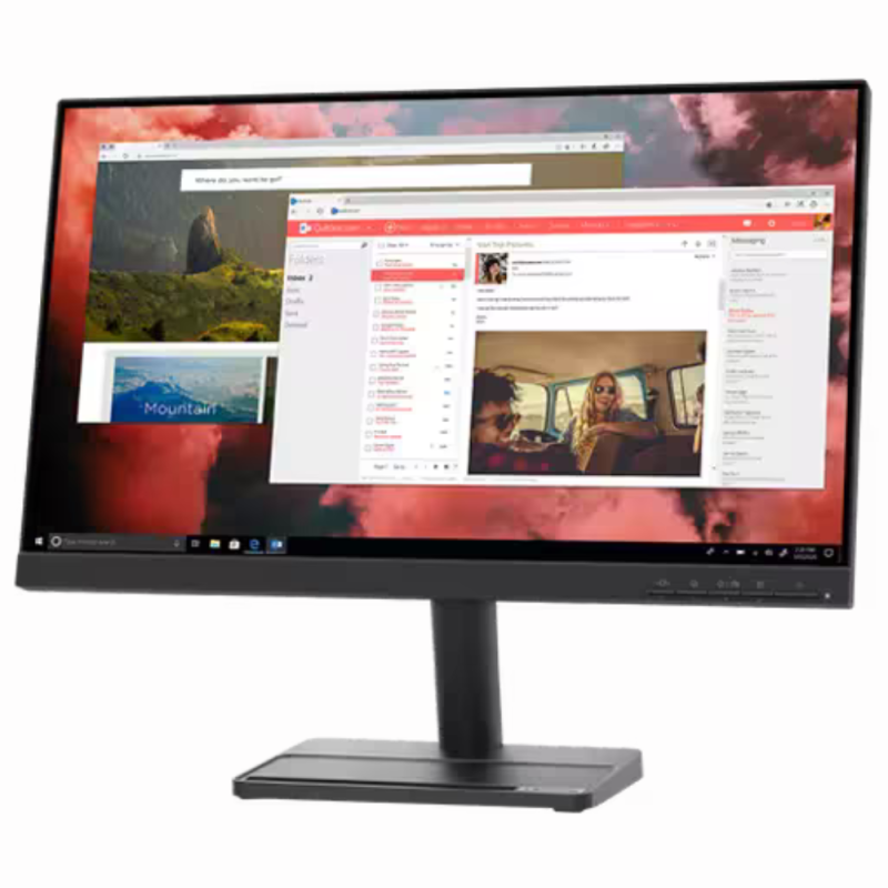 Lenovo L22e-30  21.5 inches  FHD (HDMI + VGA INPUT) RAVEN BLACK  3YR Monitor
