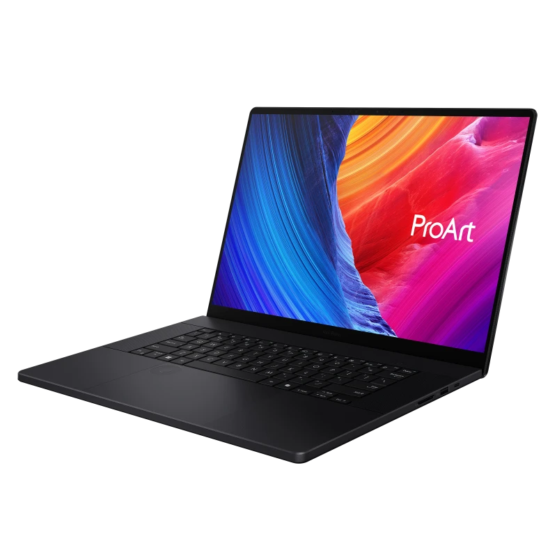 ASUS ProArt P16 OLED, Ryzen AI 9 HX370, RTX 5070 8GB, 64GB RAM, 2TB SSD, 16" 4K OLED Touch, Win11 Home, Eng-Arab KB – Black