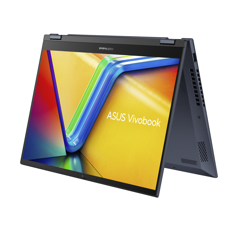 ASUS VIVOBOOK S 14 FLIP,  AMD Ryzen 5 7430U, 8GB RAM, 512GB SSD, 14" WUXGA Touch & Flip, AMD Radeon Graphics, Win11 Home, Eng-Arab Keyboard, Blue | TN3402YA-LZ327W
