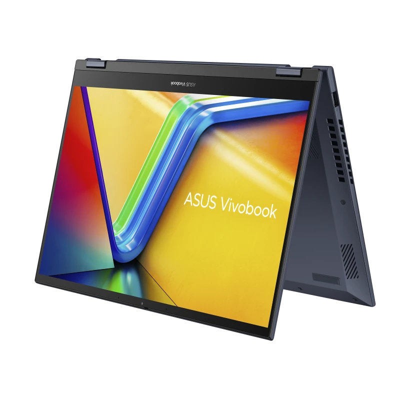 ASUS Vivobook S 14 Flip – Ryzen 5 7430U, 8GB RAM, 512GB SSD, 14” WUXGA Touch & Flip, Win11, Eng-Arab Keyboard – Blue (TN3402YA-LZ327W)
