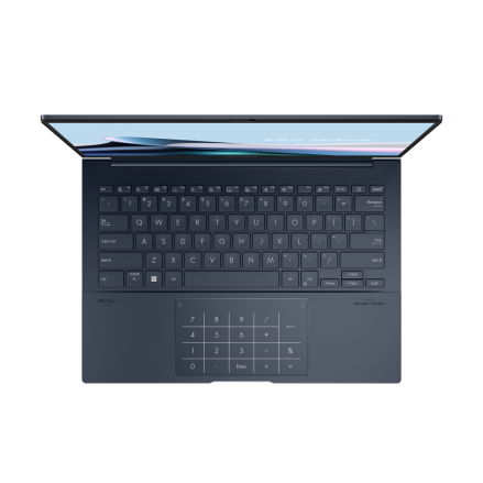 ASUS ZENBOOK 14 OLED, Intel Core Ultra 9 285H, 32GB RAM, 1TB SSD, 14.0" OLED 3K Touch Screen 120Hz, Intel Arc Graphics, Win11 Home, Eng-Arab Keyboard, Blue | UX3405CA-PZ060W