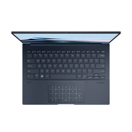 ASUS Zenbook 14 OLED – Core Ultra 9 285H, 32GB RAM, 1TB SSD, 14” 3K OLED Touch 120Hz, Win11, Eng-Arab Keyboard – Blue (UX3405CA-PZ060W)