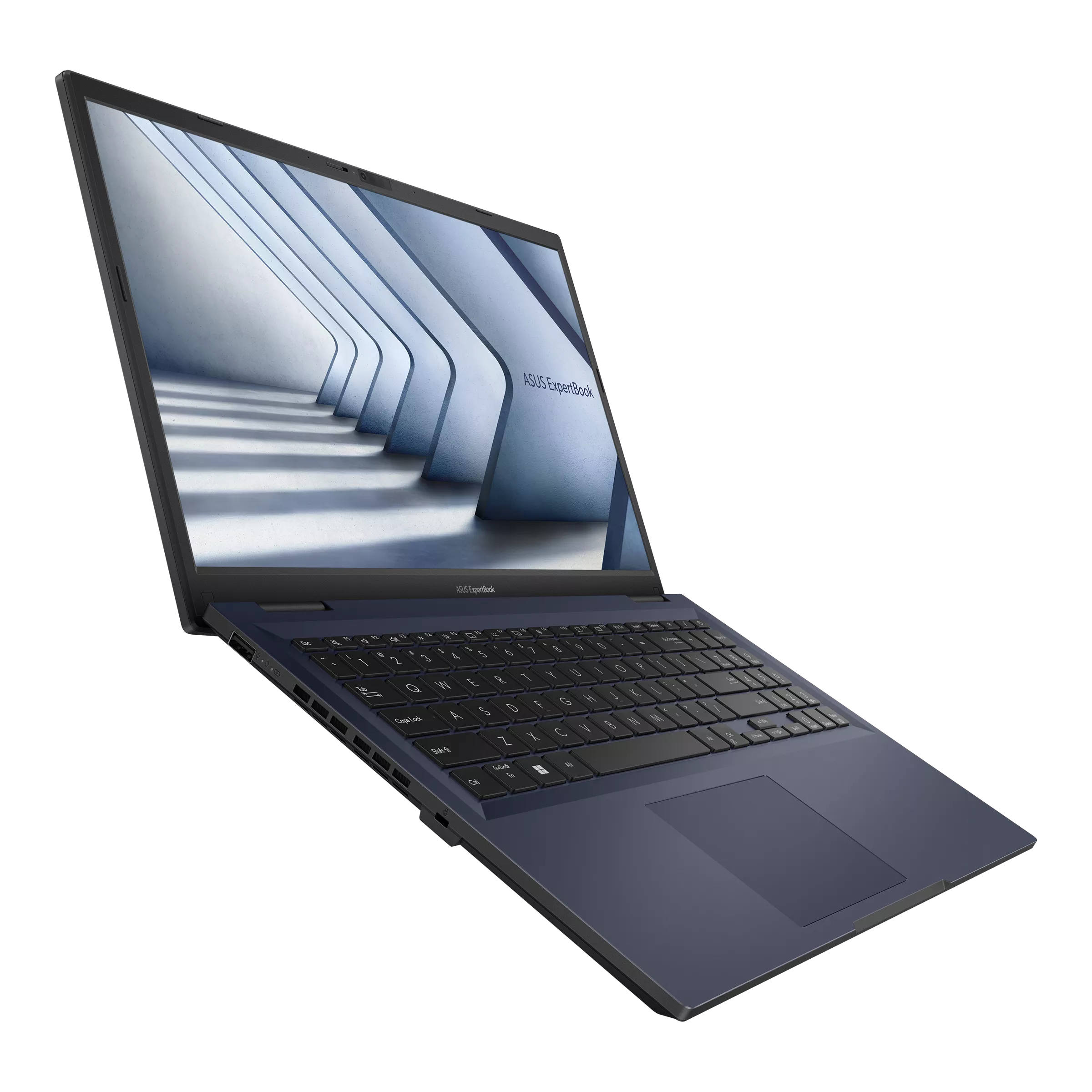 ASUS EXPERTBOOK B1, Intel Core i7 1355U, 16GB RAM, 512GB SSD, 15.6" FHD, Intel Graphics, DOS ( Without OS ), Eng-Arab Keyboard, Black |  B1502CVA-I716512B0