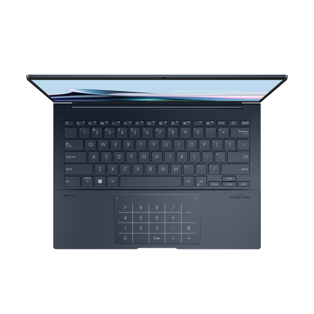 ASUS ZENBOOK 14 OLED, Intel Core Ultra 7 255H, 16GB RAM, 1TB SSD, 14.0" OLED 3K Touch Screen, Intel Arc Graphics, Win11 Home, Eng-Arab Keyboard, Ponder Blue + Sleeve | UX3405CA-PZ052W