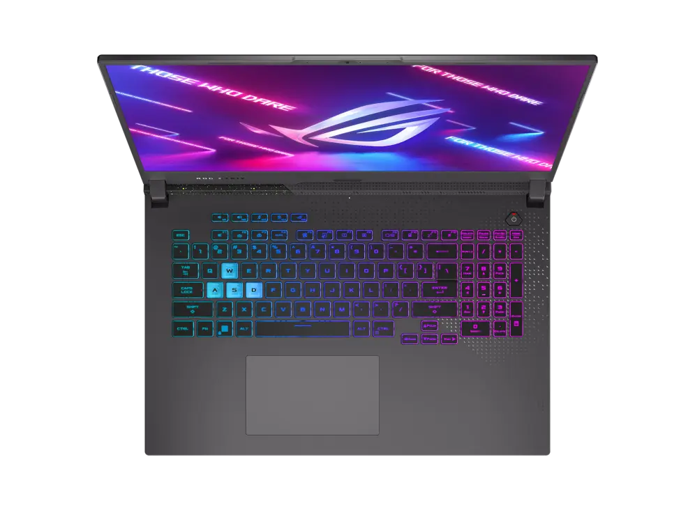 ASUS ROG STRIX G17, AMD Ryzen 9 7940HX, 16GB RAM, 1TB SSD, 17.3" FHD (1920 x 1080) 144Hz, NVIDIA RTX 4060 8GB, Windows 11 Home, Eng-Arb Keyboard, Gray | G713PV-HX162W