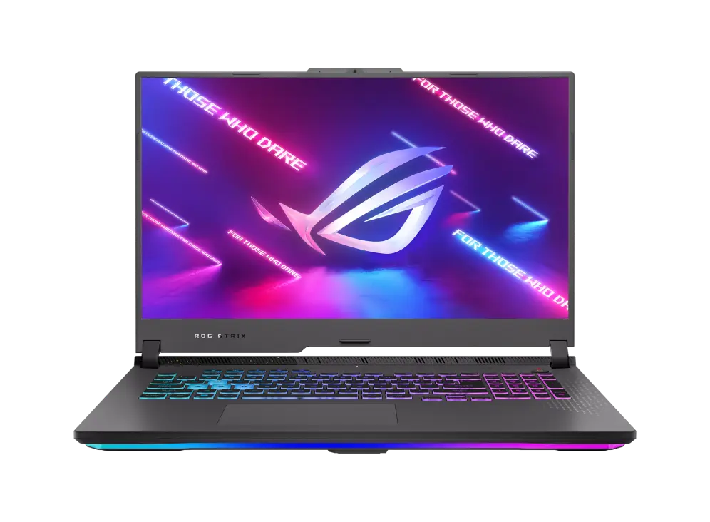 ASUS ROG STRIX G17, AMD Ryzen 9 7940HX, 16GB RAM, 1TB SSD, 17.3" FHD (1920 x 1080) 144Hz, NVIDIA RTX 4060 8GB, Windows 11 Home, Eng-Arb Keyboard, Gray | G713PV-HX162W