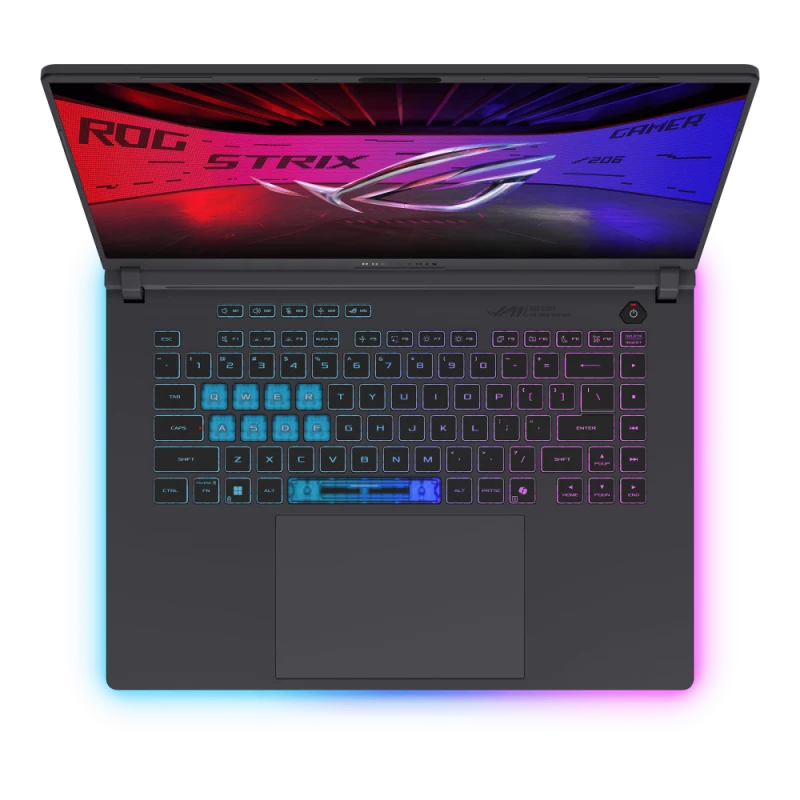 ASUS ROG Strix G16 (2025) Gaming Laptop – Intel Core Ultra 7 255HX, RTX 5060 8GB, 16GB RAM, 1TB SSD, 16" 240Hz WQXGA, Win11, Gray – G615LM + 2Y Warranty | G615LM-G1SU7161W