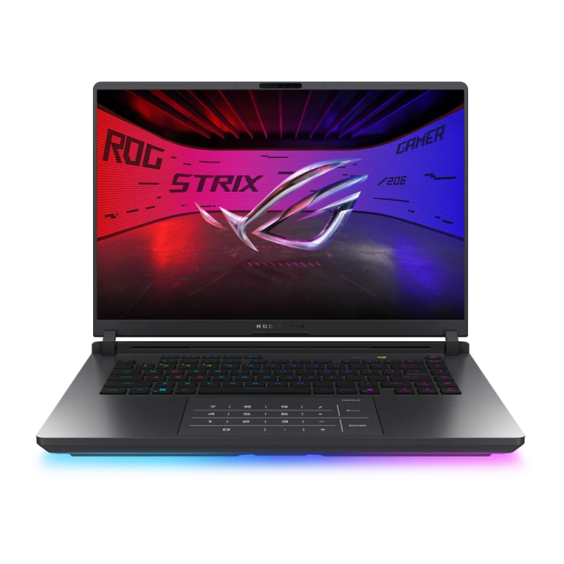 ASUS ROG Strix G16 (2025) Gaming Laptop – Intel Core Ultra 7 255HX, RTX 5060 8GB, 16GB RAM, 1TB SSD, 16" 240Hz WQXGA, Win11, Gray – G615LM + 2Y Warranty | G615LM-G1SU7161W