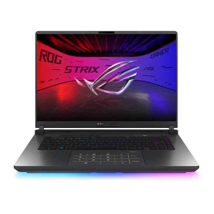 ASUS ROG Strix G16 (2025) – Core Ultra 7 255HX, RTX 5070 Ti 12GB, 32GB RAM, 1TB SSD, 16" WUXGA 165Hz, Win11, Volt Green – G615LR + 2Y Warranty | G615LR-RV052W