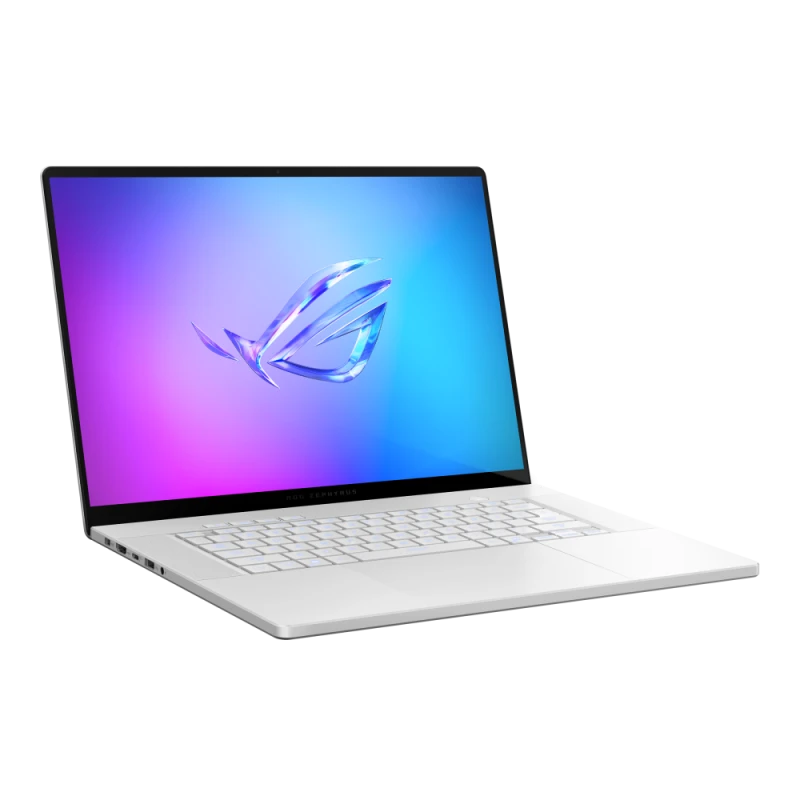 ASUS ROG Zephyrus G16, Ryzen AI 7 350, RTX 5070 8GB, 32GB RAM, 2TB SSD, 16" OLED 240Hz WQXGA, Win11, Eng-Arab KB – White + Sleeve & Mouse | GA605KP-AI-OLED322W