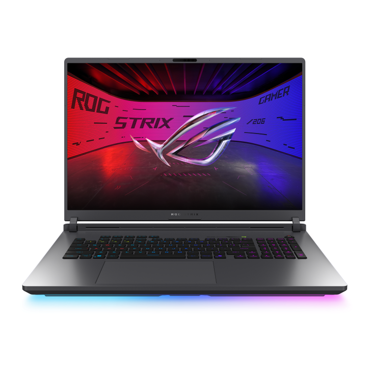 ASUS ROG STRIX G18, Intel Core Ultra 9 275HX, 32GB RAM, 1TB SSD, 18" WQXGA (2560 x 1600) 240Hz, NVIDIA RTX 5080 16GB, Windows 11 Home, Eng-Arab Keyboard, Gray + ROG Backpack